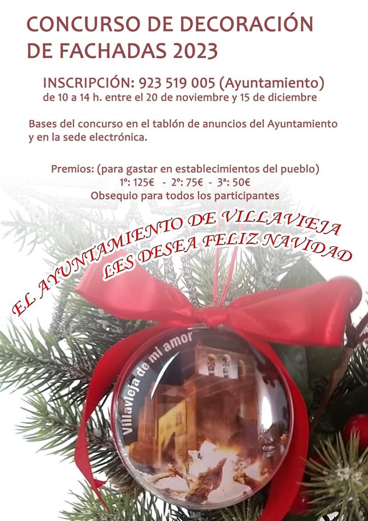 Concurso decoración de fachadas navideñas