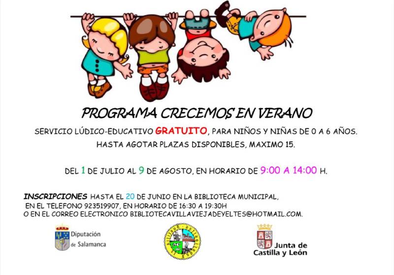Programa crecemos en verano 2024