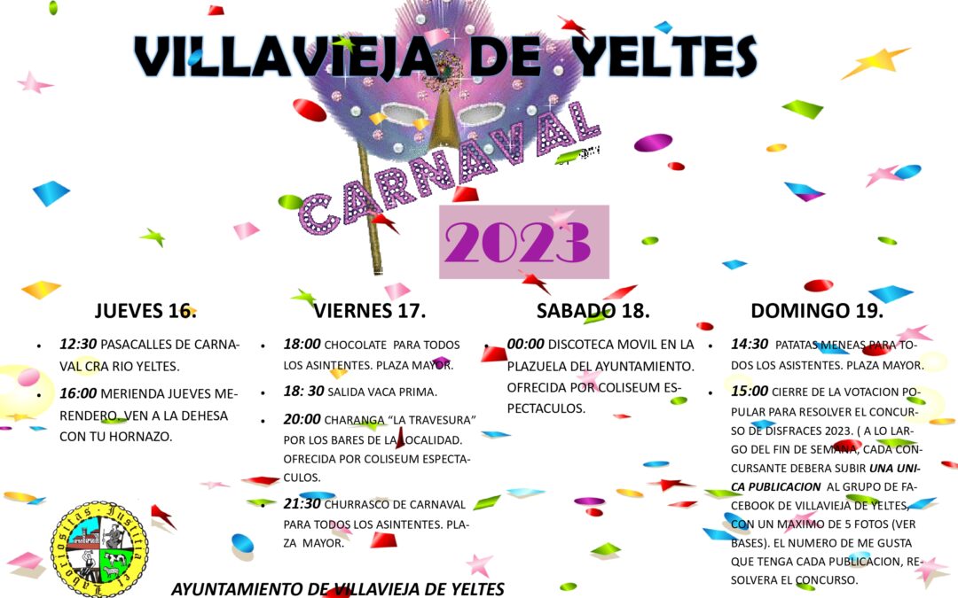 Carnaval 2023 en Villavieja de Yeltes