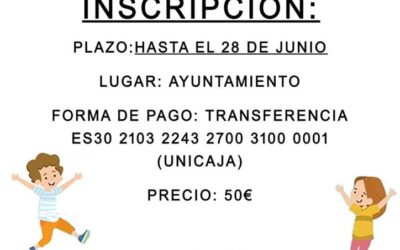 Escuela de Verano 2023 en Villavieja de Yeltes