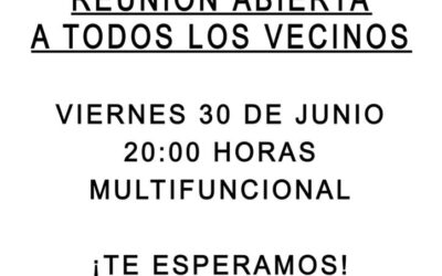 Reunión colaboración festejos 2023