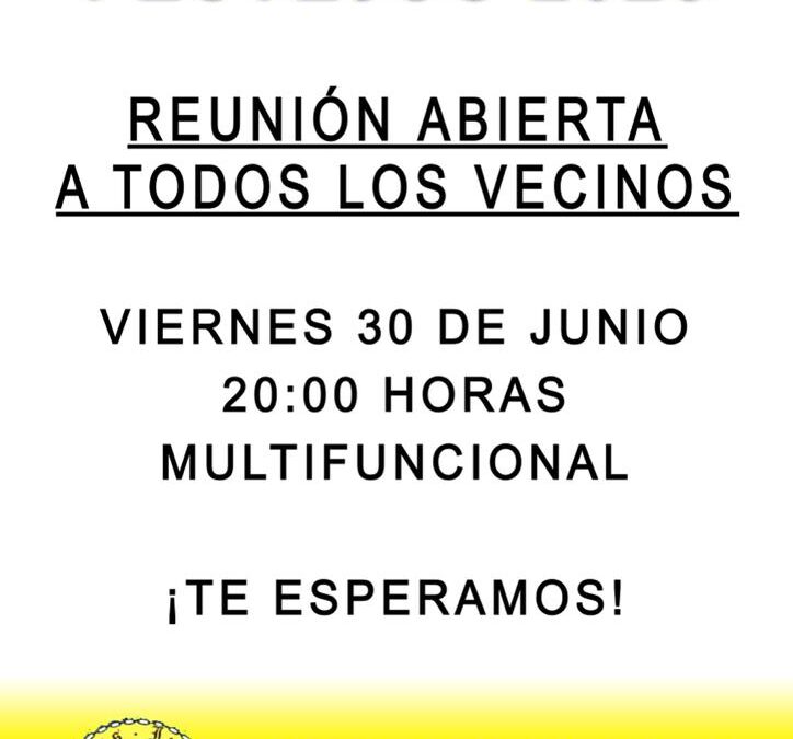 Reunión colaboración festejos 2023