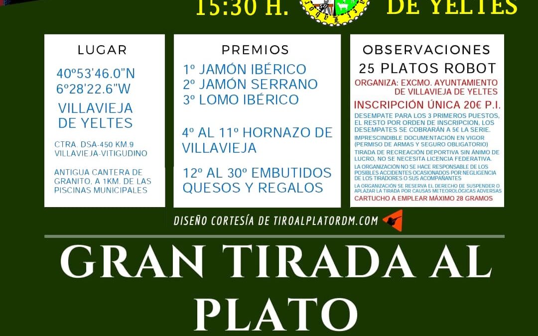 Gran tirada al plato