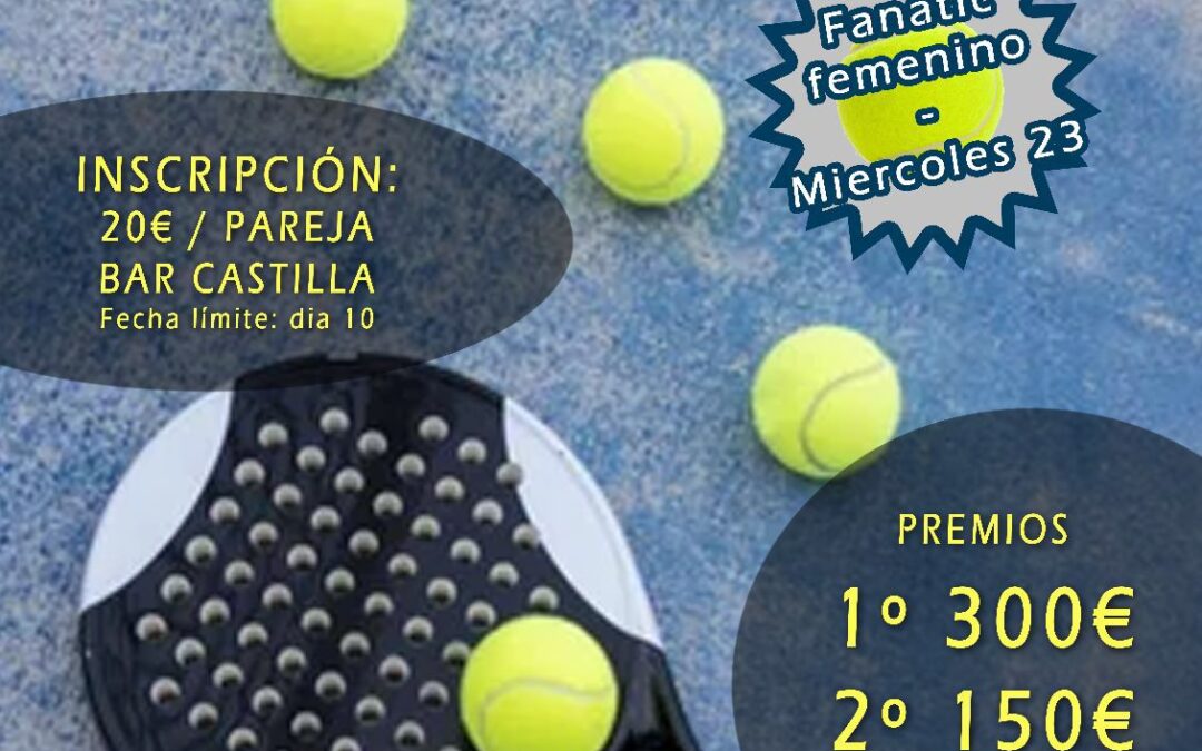 Torneo de pádel