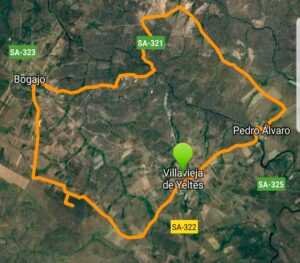Ruta en bicicleta